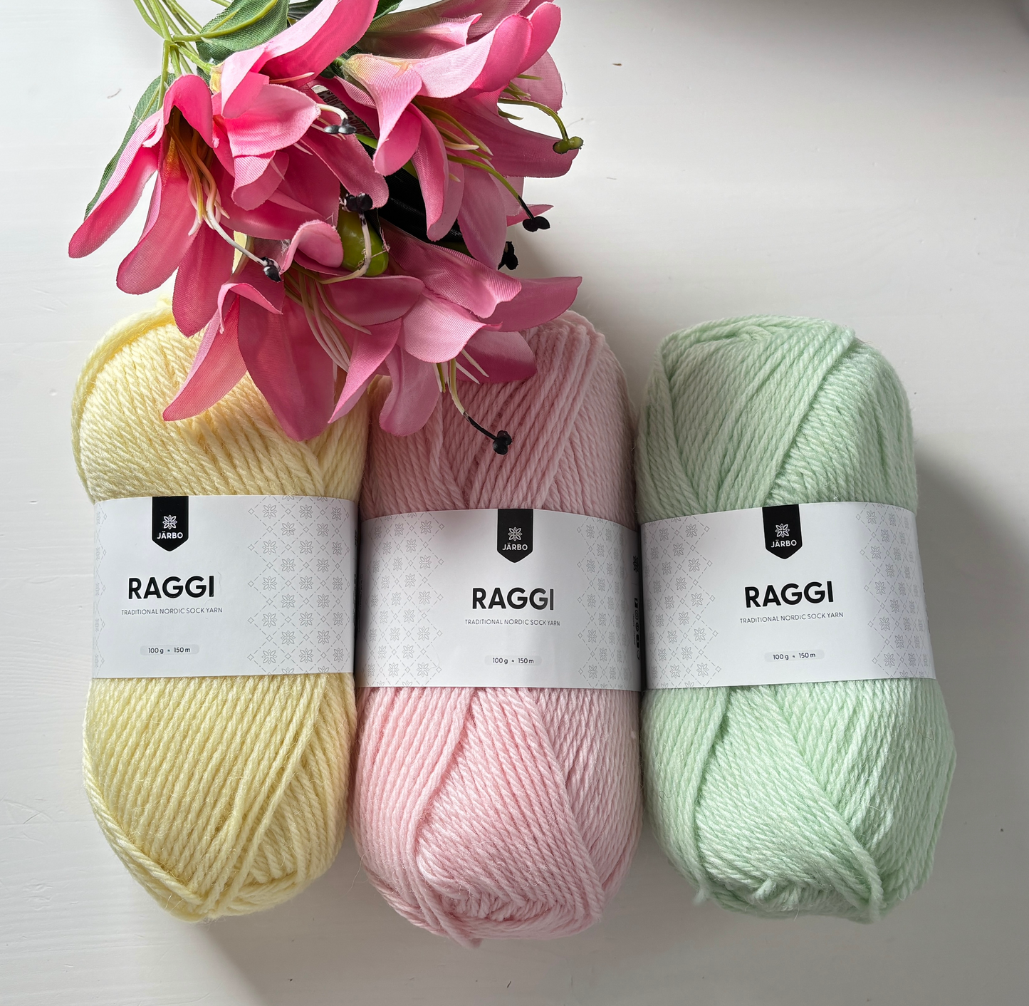 Järbo Garn Raggi 100 g, aran
