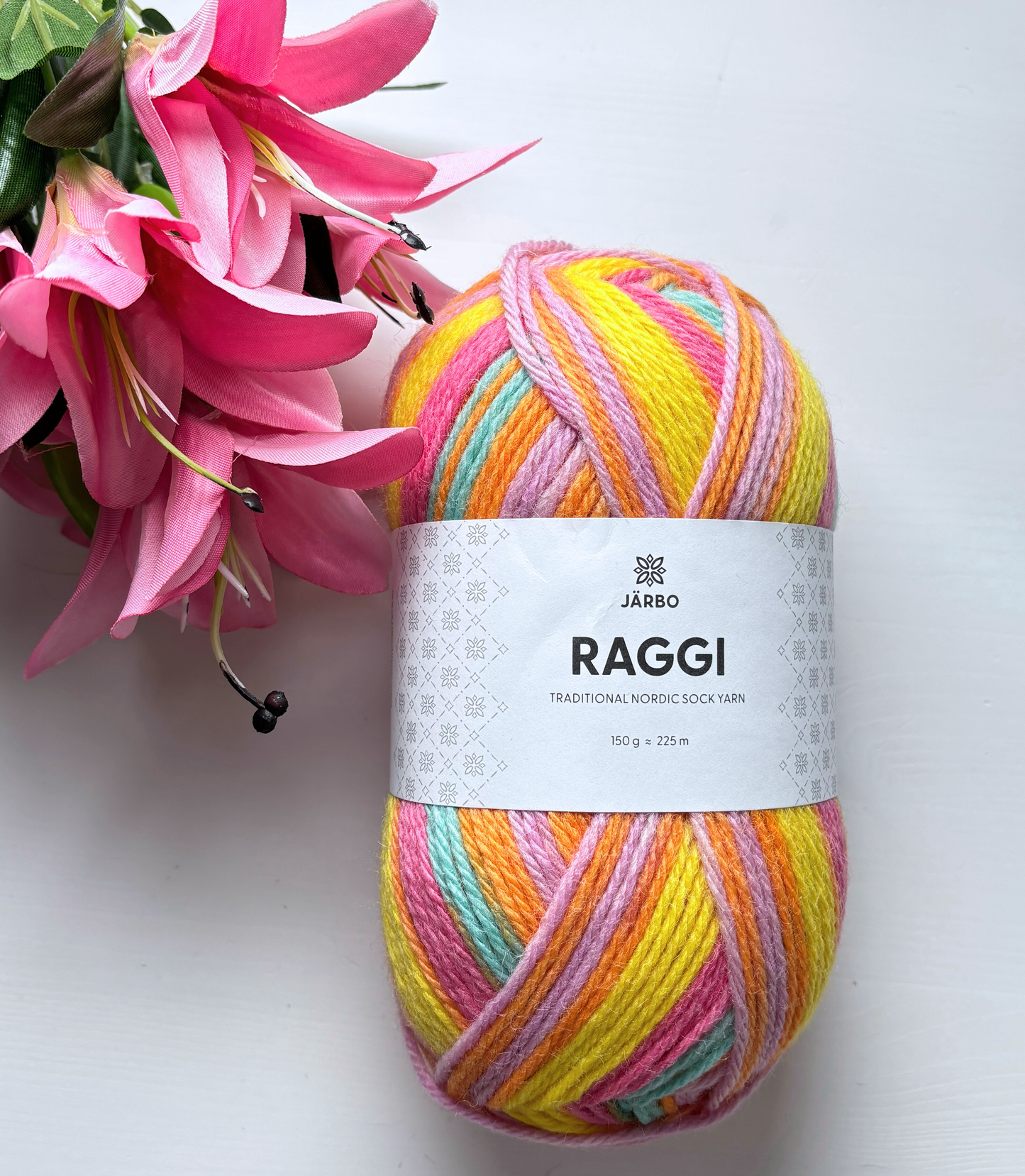 Järbo Garn Raggi 150 g , aran
