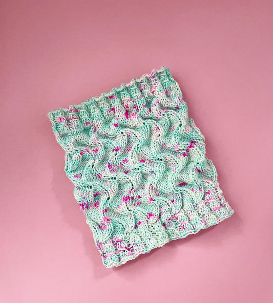 Neuleohje Aallot-tuubihuiviin.