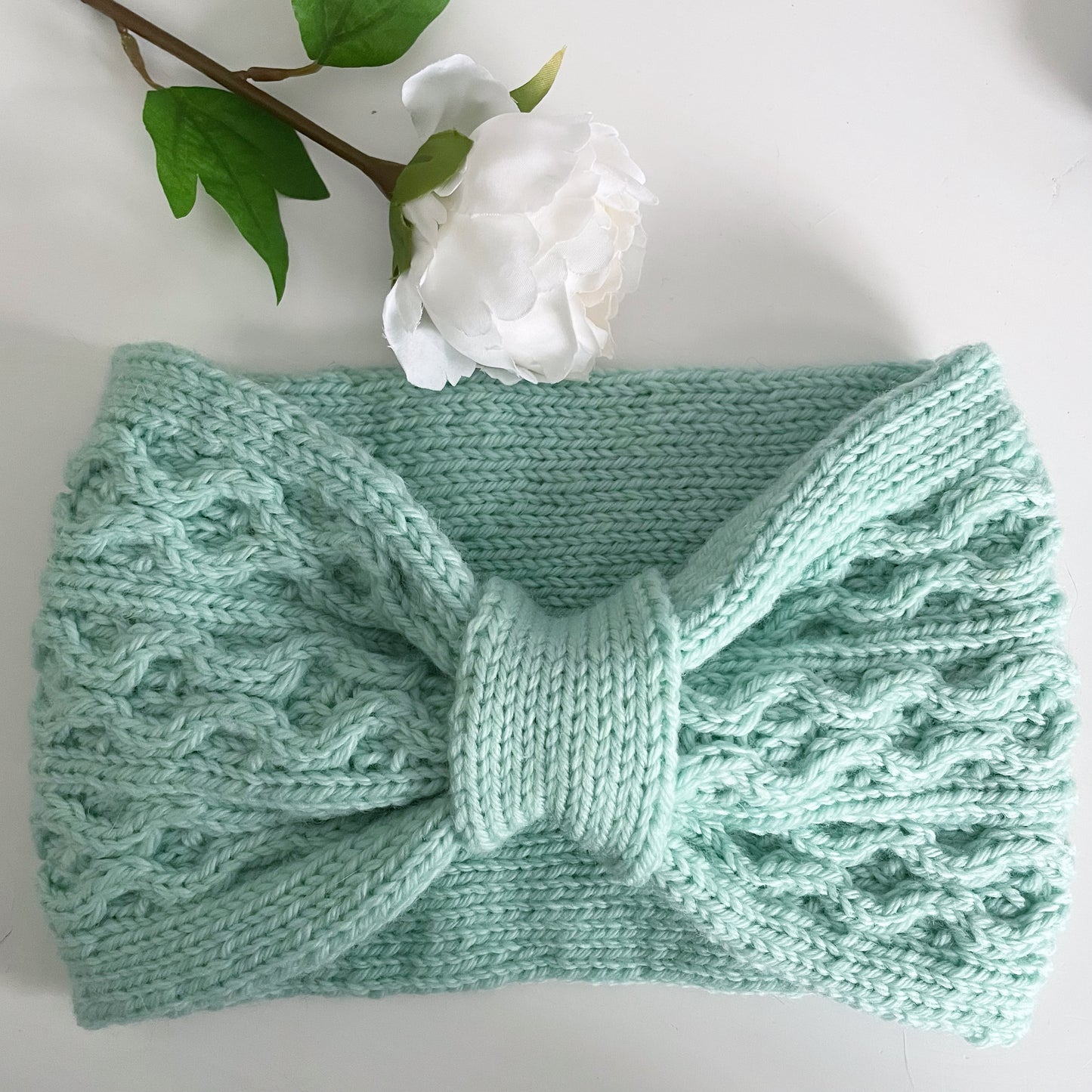 Elenor palmikkopanta. Neuleohje.