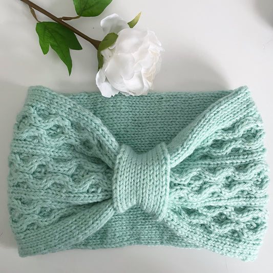 Elenor palmikkopanta. Neuleohje.