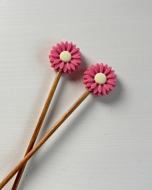 Puikkostopparit, pinkki päivänkakkara