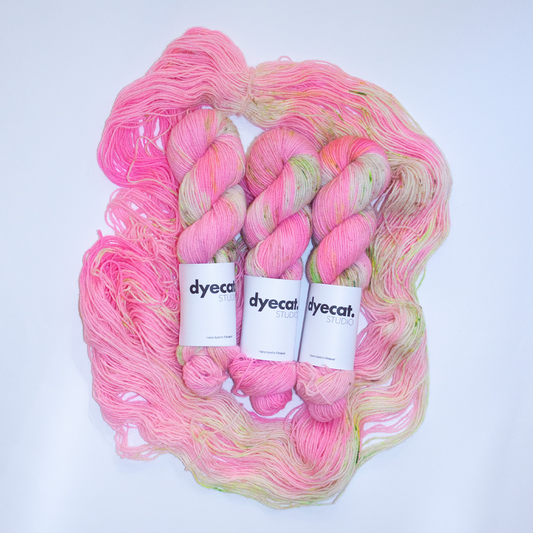 Kitten sukkalanka 50 g, fingering, DYECAT STUDIO