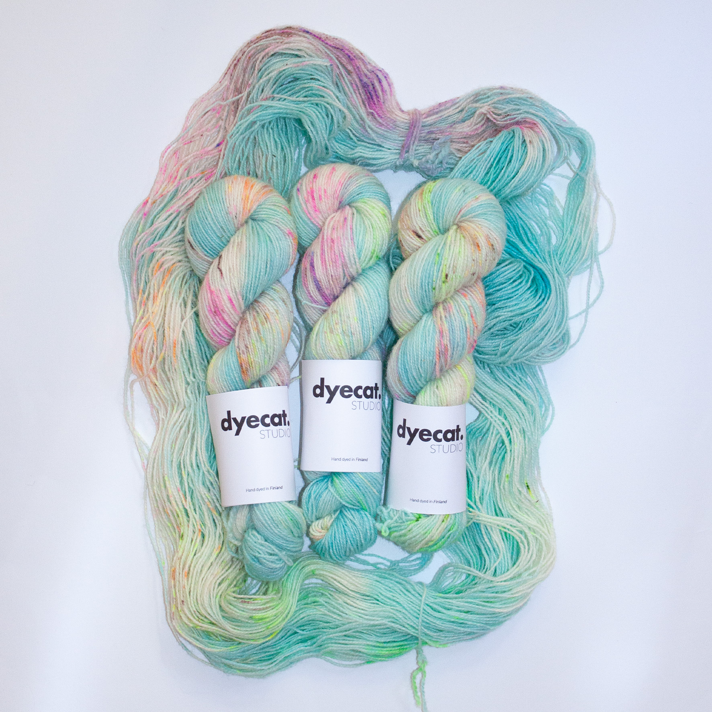Kitten sukkalanka 50 g, fingering, DYECAT STUDIO