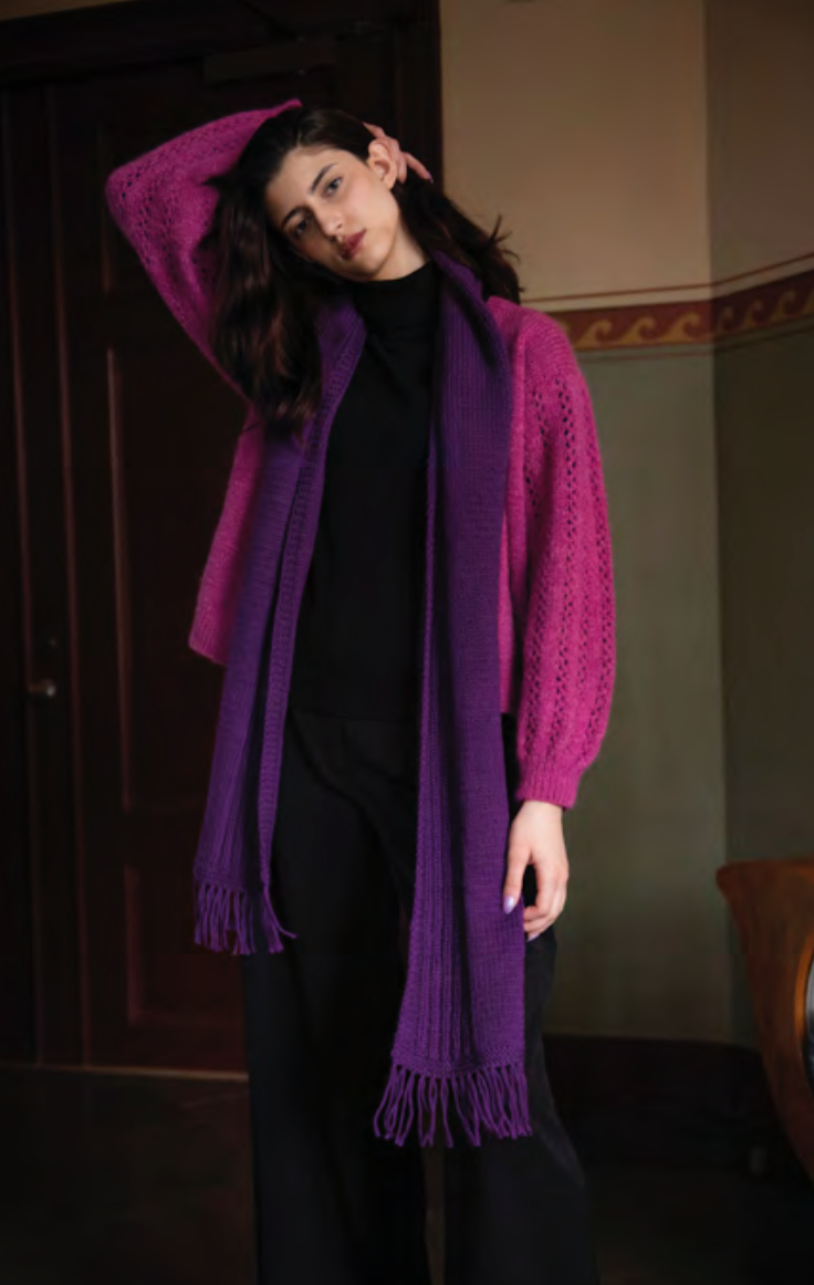 Kaulaliina, ilmainen neuleohje