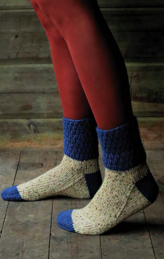 Villasukat, ilmainen neuleohje