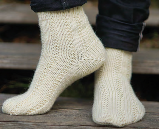 Timmer villasukat, ilmainen neuleohje